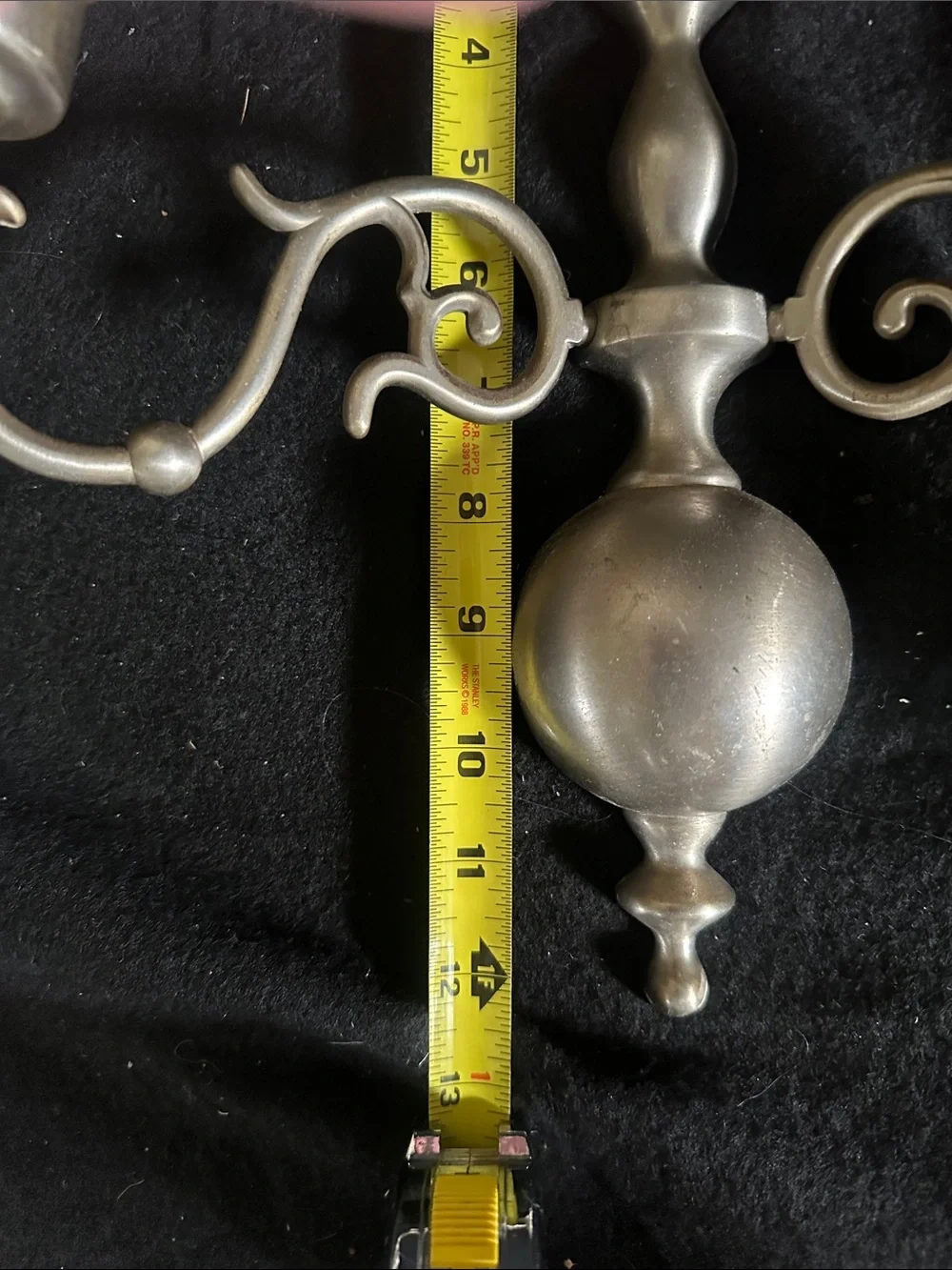 Vintage-Inspired Metal Wall Hook Sconce in Brushed Silver